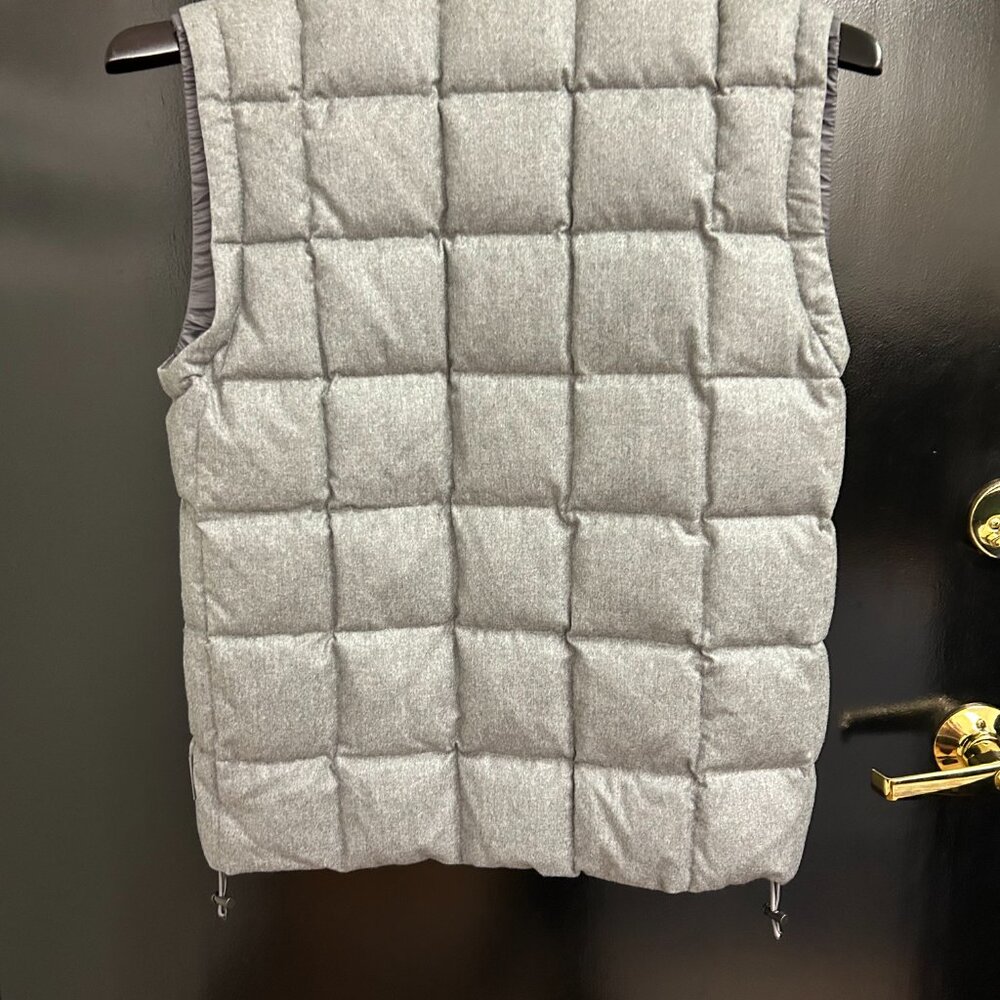 Moncler size 1 grey vest - Picture 2 of 10